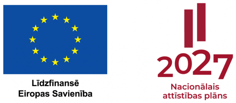 Līdzfinansē Eiropas Savienība. Nacionālais attīstības plāns 2027